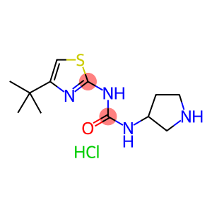 1-(4-TERT-BUTYLTHIAZOL-2-YL)-3-(PYRROLIDIN-3-YL)UREA HCL