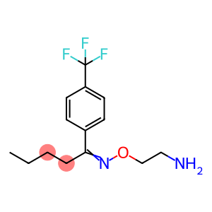 (E)-1-(4-(trifluoromethyl)phenyl)pentan-1-one O-(2-aminoethyl) oxime maleate