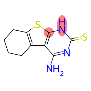 4-氨基-5,6,7,8-四氢[1]苯并噻吩并[2,3-D]嘧啶-2(1H)-硫酮