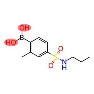 2-Methyl-4-(N-propylsulfamoyl)phenylboronic acid