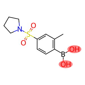 2-Methyl-4-(pyrrolidin-1-ylsulfonyl)phenylboronic acid