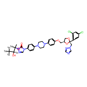Hydroxy Itraconazole-d5