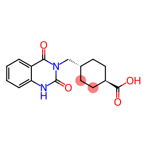 trans-4-[(2,4-Dioxo-1,4-dihydroquinazolin-3(2H)-yl)methyl]cyclohexanecarboxylic acid