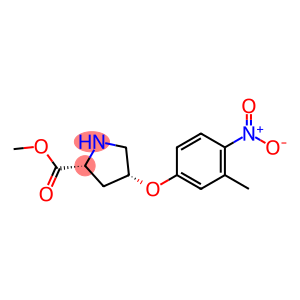 METHYL (2S,4S)-4-(3-METHYL-4-NITROPHENOXY)-2-PYRROLIDINECARBOXYLATE