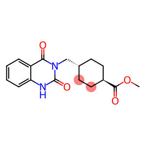 Methyl trans-4-[(2,4-dioxo-1,4-dihydroquinazolin-3(2H)-yl)methyl]cyclohexanecarboxylate