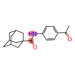 N-(4-acetylphenyl)-1-adamantanecarboxamide