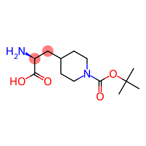 (2S)-2-amino-3-[1-[(2-methylpropan-2-yl)oxycarbonyl]piperidin-4-yl]propanoic acid