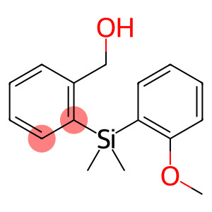 {2-[(2-Methoxyphenyl)dimethylsilyl]phenyl}methanol