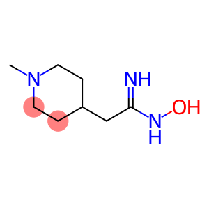 (1E)-N-Hydroxy-2-(1-methylpiperidin-4-yl)ethanimide