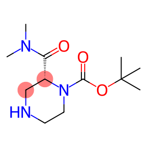 1-Piperazinecarboxylic acid, 2-[(dimethylamino)carbonyl]-, 1,1-dimethylethyl ester, (2R)-