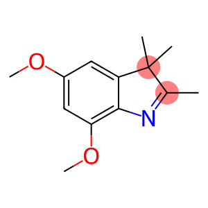 3H-Indole, 5,7-dimethoxy-2,3,3-trimethyl-