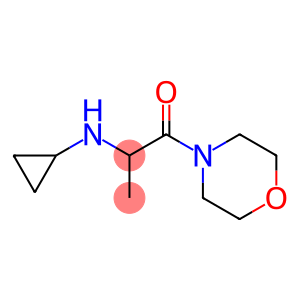 2-(cyclopropylamino)-1-(morpholin-4-yl)propan-1-one