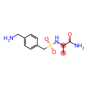 2-{[4-(Aminomethyl)phenyl]methanesulfonamido}propanamide