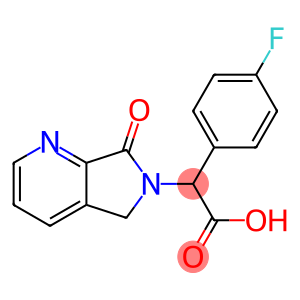 2-(4-Fluorophenyl)-2-(7-oxo-5H-pyrrolo[3,4-b]pyridin-6(7h)-yl)acetic acid