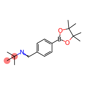 (E)-N-TERT-丁基-1-(4-(4,4,5,5-四甲基-1,3,2-二氧硼杂环戊烷-2-基)苯)M乙烷IMINE