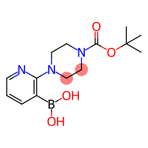 (2-(4-(tert-Butoxycarbonyl)piperazin-1-yl)pyridin-3-yl)boronic acid