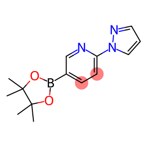 Pyridine, 2-(1H-pyrazol-1-yl)-5-(4,4,5,5-tetramethyl-1,3,2-dioxaborolan-2-yl)-