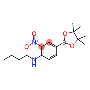 4-N-BUTYLAMINO-3-NITROPHENYLBORONIC ACID, PINACOL ESTER