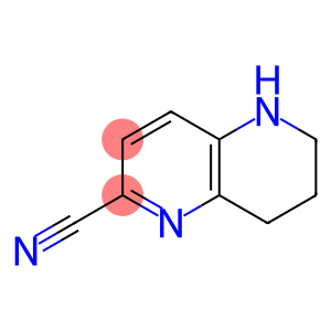 5,6,7,8-tetrahydro-1,5-naphthyridine-2-carbonitrile