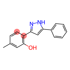 5-甲基-2-(5-苯基-1H-吡唑-3-基)苯酚
