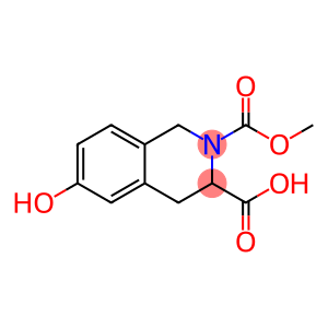 (3S)-6-hydroxy-2-(methoxycarbonyl)-1,2,3,4-tetrahydroisoquinoline-3-carboxylic acid