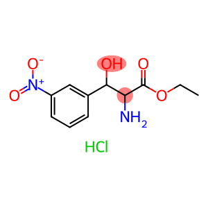 β-Hydroxy-3-nitro-phenylalanine Ethyl Ester Hydrochloride (Racemic)