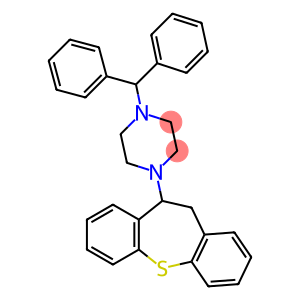 1-benzhydryl-4-(10,11-dihydrodibenzo[b,f]thiepin-10-yl)piperazine