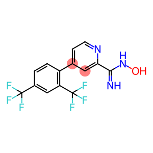 2-Pyridinecarboximidamide, 4-[2,4-bis(trifluoromethyl)phenyl]-N-hydroxy-