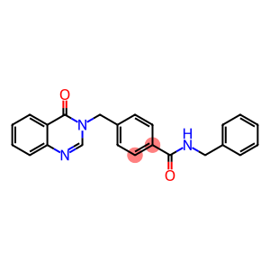 N-benzyl-4-[(4-oxoquinazolin-3(4H)-yl)methyl]benzamide