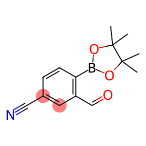 Benzonitrile, 3-formyl-4-(4,4,5,5-tetramethyl-1,3,2-dioxaborolan-2-yl)-