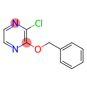 Pyrazine, 2-chloro-3-(phenylmethoxy)-