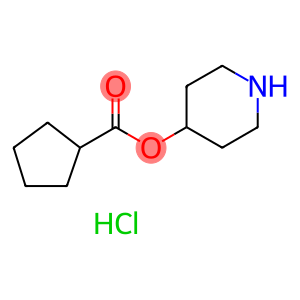 4-Piperidinyl cyclopentanecarboxylatehydrochloride