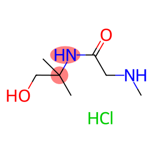 N-(2-Hydroxy-1,1-dimethylethyl)-2-(methylamino)-acetamide hydrochloride