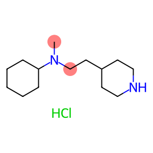 N-Methyl-N-[2-(4-piperidinyl)ethyl]-cyclohexanamine dihydrochloride