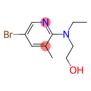 2-[(5-Bromo-3-methyl-2-pyridinyl)(ethyl)amino]-1-ethanol