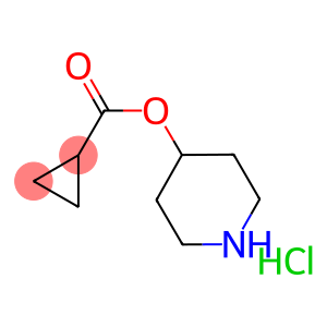 4-Piperidinyl cyclopropanecarboxylate hydrochloride