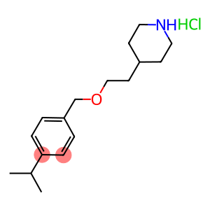 4-(2-((4-ISOPROPYLBENZYL)OXY)ETHYL)PIPERIDINE HYDROCHLORIDE