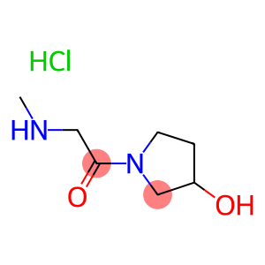 1-(3-HYDROXYPYRROLIDIN-1-YL)-2-(METHYLAMINO)ETHANONE HYDROCHLORIDE