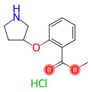 Methyl 2-(3-pyrrolidinyloxy)benzoate hydrochloride