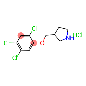 3-[(2,4,5-Trichlorophenoxy)methyl]pyrrolidinehydrochloride