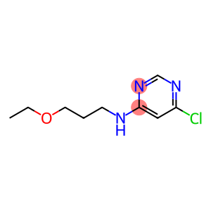 6-chloro-N-(3-ethoxypropyl)pyrimidin-4-amine