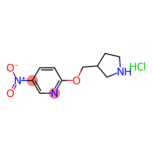 5-Nitro-2-(3-pyrrolidinylmethoxy)pyridinehydrochloride