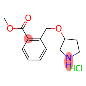 Methyl 2-[(3-pyrrolidinyloxy)methyl]benzoatehydrochloride