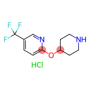 2-(4-Piperidinyloxy)-5-(trifluoromethyl)pyridinehydrochloride