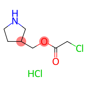 PYRROLIDIN-3-YLMETHYL 2-CHLOROACETATE HYDROCHLORIDE