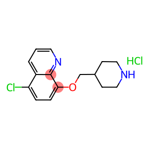 5-Chloro-8-(4-piperidinylmethoxy)quinolinehydrochloride