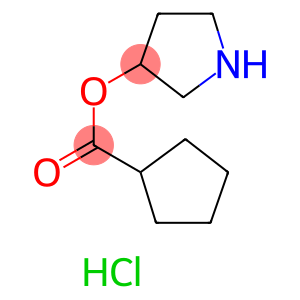 3-Pyrrolidinyl cyclopentanecarboxylatehydrochloride