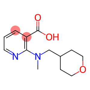 3-Pyridinecarboxylic acid, 2-[methyl[(tetrahydro-2H-pyran-4-yl)methyl]amino]-