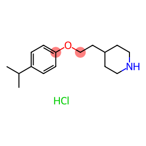 4-[2-(4-Isopropylphenoxy)ethyl]piperidinehydrochloride