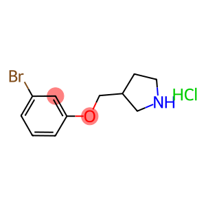 3-[(3-Bromophenoxy)methyl]pyrrolidinehydrochloride